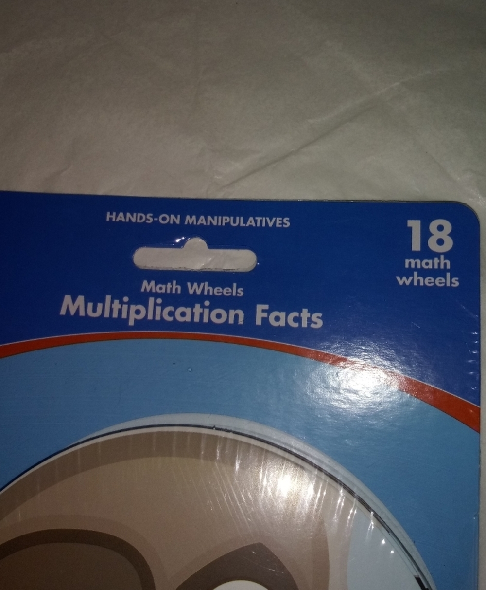 Carson Dellosa Math wheels multiplication - Picture 5 of 5